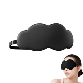 3D Contoured Sleep Mask 100% Light Blocking Eye Mask Ultra-Soft Skin-Friendly Material Breathable Eye Cover For Rest Travel Yoga (Color: Cloud style 1pc)