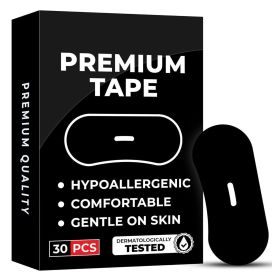 30/60Pcs Anti Snoring Mouth Tape Medical Grade Sleep Strips for Snoring Relief & Breathing Gentle Nasal Tape for Travel Home Use (Color: Type1-Perforated, size: 3Set (90PCS))