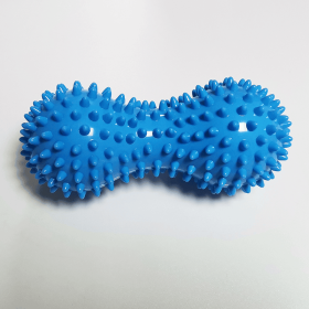 Massage Ball For Deep Tissue Back Massage Foot Massager Plantar Fasciitis All Over Body Deep Tissue Muscle Therapy (Color: Blue)